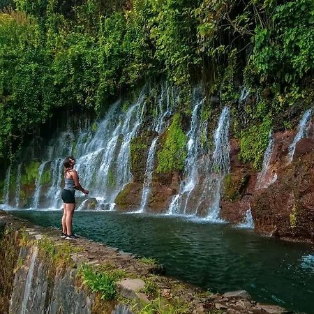 Waterfalls-Tour, Scooter-Rental & Hostal El Pacifico Juayúa Dış mekan fotoğraf